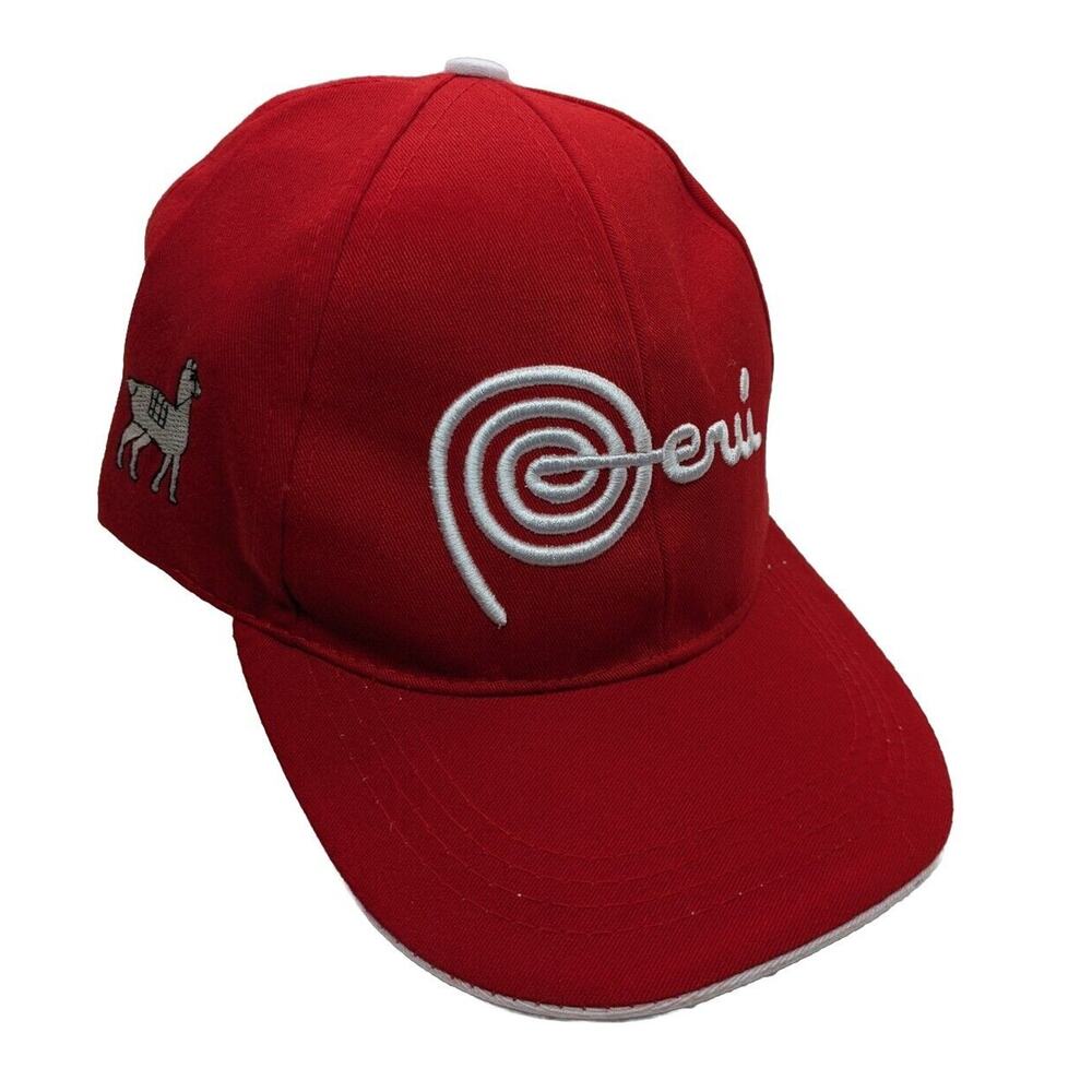 Marca PERU Red/White Hat